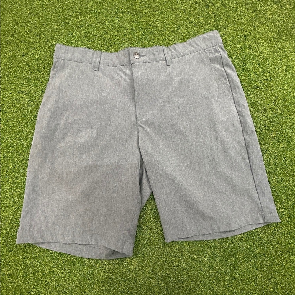 Adidas Ultimate365 Mens Grey Heather Golf Shorts Size 36 Stretch Performance